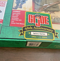 G.I. Joe 40th Anniversary Action Soldier Figure Set Hasbro 1st in Series NEW