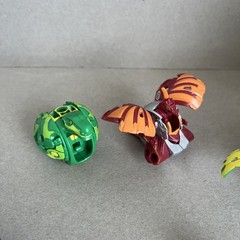 Bakugan Figures Lot Of 7 Varies.