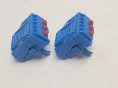 2x FIGHTING TALK! Weapon Backpack w Clip Toy Island 1991 Vintage #5 #1