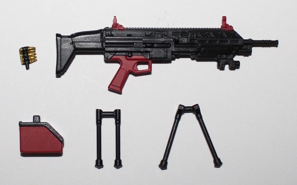 PANDORA UPGRADE GEAR – Machine Gun – VALAVERSE ACTION FORCE 6″ Scale 1/12