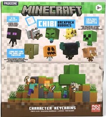 PALADONE Minecraft Chibi Backpack Buddies x1 Mystery Blind Bag Click Keychain