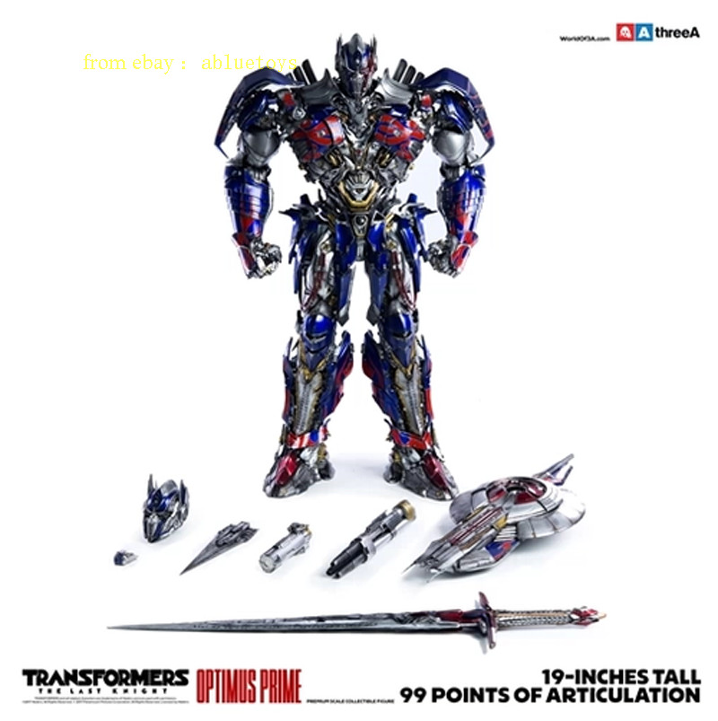 Threezero Optimus Prime 19in Deluxe Edition Action Figure In Stock Perfect