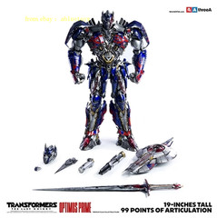 Threezero Optimus Prime 19in Deluxe Edition Action Figure In Stock Perfect