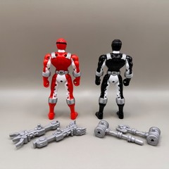 Lot of 11 Power Rangers Action Figures Zeo SPD Overdrive Megaforce and More