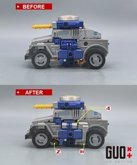 Filler Foot Upgrade Kit For AGE OF THE PRIMES FISITRON GO BETTER