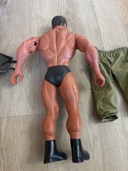 1985 Diamond Toymaker Arnold Schwarzenegger 16” Commando Action Figure 1980s Toy