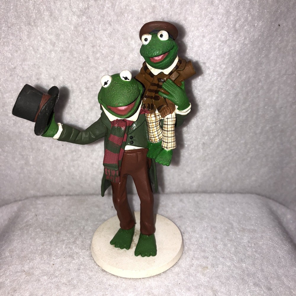 Palisades Mini Muppets Bob Cratchit Tiny Tim Muppet Christmas Carol Kermit *READ