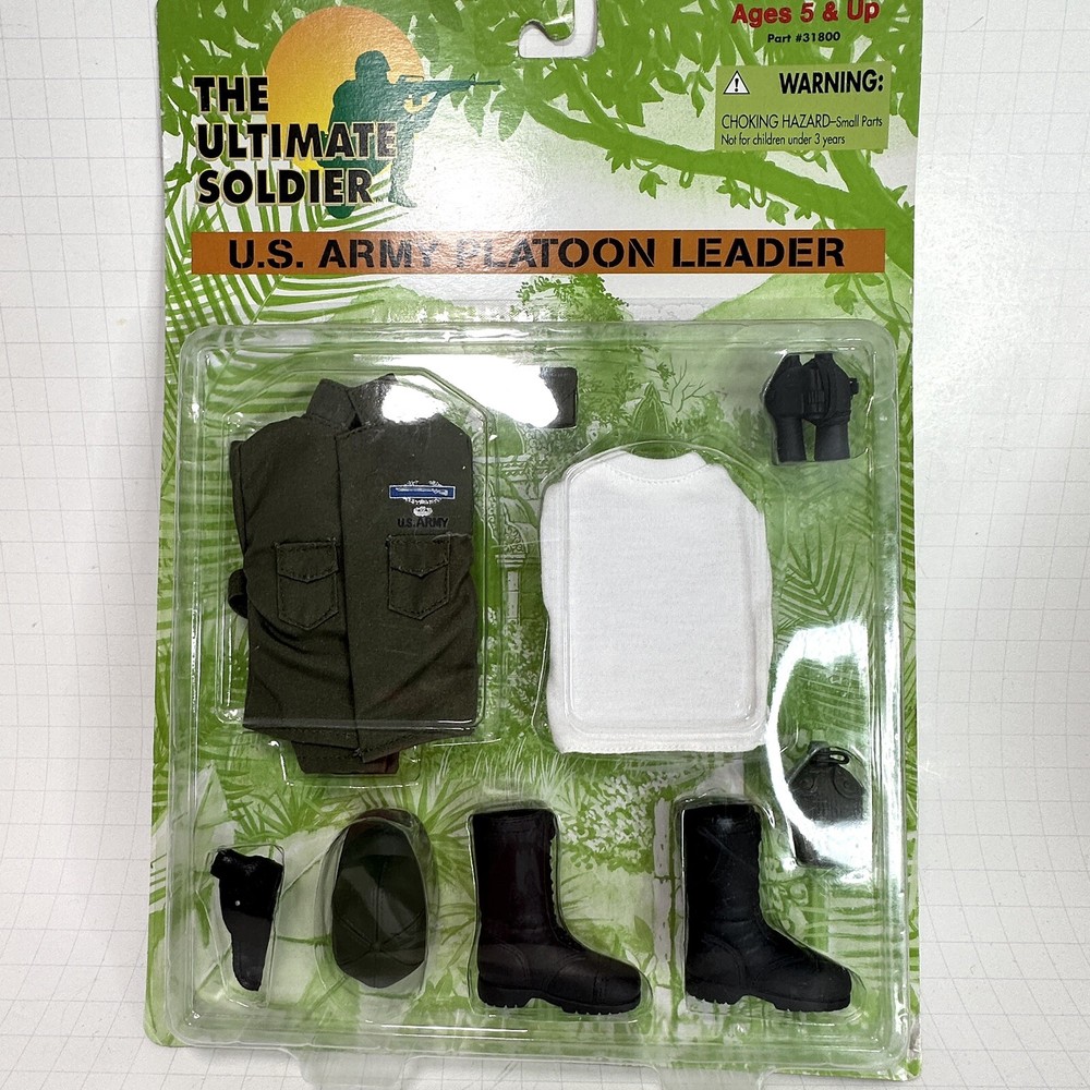 1/6 Scale Ultimate Soldier Army Platoon Leader Weapons Accessories Sets NEW 12”