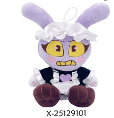 10 Inch Maid Jax Plush Doll Cute Anime Circus Rabbit Stuffed Aniaml Toy For Kids