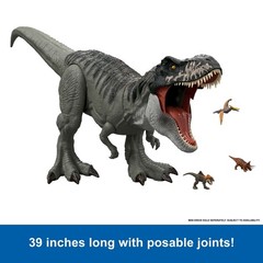Jurassic World Goo Jit Zu Super Colossal T-Rex Dinosaur Action Figure Toy NEW