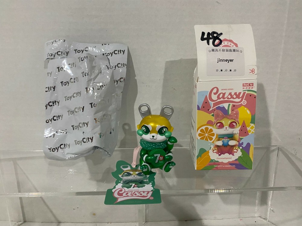 MOETCH x CASSY CAT Drink Series Lemon Soda Mini Figure Designer Cute Art Toy