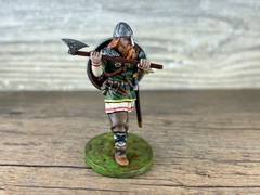 Hand-Painted Viking Figurine, Resin Miniature, Norse Warrior Statue 60mm