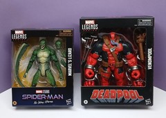 Marvel Legends Lizard Spider-Man No Way Home & Deadpool Venompool Set Of 2