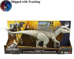 Mattel Jurassic World Super Action Light Indominus Rex 60cm Figure HNT63