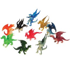 U.S. Toy Assorted Color and Design Mini Dragon Action Figures (12), 36 months…