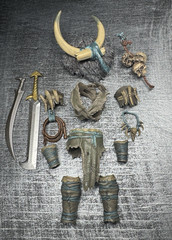 Harvinger Studio Savage Crucible Gear Set and Weapons