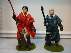 Star Ace 1/6 Harry Potter and Draco Malfoy Set – Quidditch Versions