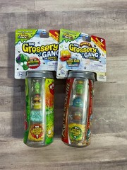 Grossery Gang Sodas Lot of 2 SEALED *ONE WITH FLAWS SEE PICS READ DESCRIPTION G1