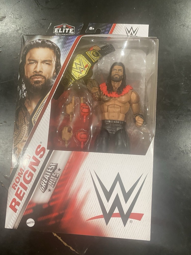 WWE Roman Reigns Elite Greatest Hits Series Tribal Chief Bloodline Ula Fala OTC