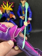 Yu-Gi-Oh! Yugi Seto Joey Dark Magician Kazuki Takahashi Figure Lot Mattel 1996