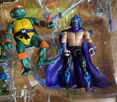 TMNT PLAYMATES 1988 Remastered 6 Pack Leo/Don/Mike/Raph/Splinter/Shredder READ
