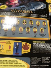 4 Different Unopened 1996 Playmates Star Trek Voyager Figures