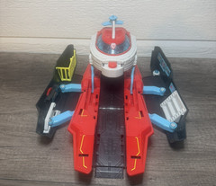 Paw Patrol Mighty Movie Pup Squad Aircraft Carrier HQ Car Vehicle