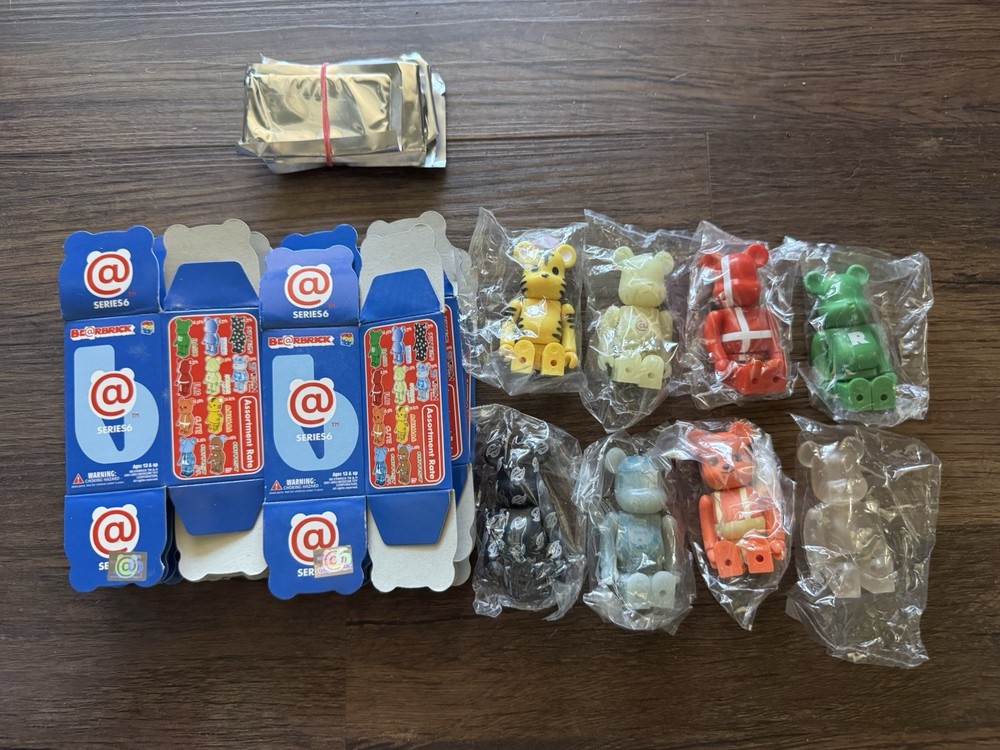 Medicom Be@rbrick Series 6 Set Of 8 Bearbrick Thermo Pushead Tron US seller