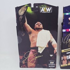 AEW Hangman Adam Page Sammy Guevara Samoa Joe Unrivaled Collection Wrestling Lot