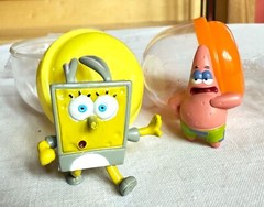 Spongebob Squarepants Collectable Toys, Burger King, Video Game, Birthday Card +