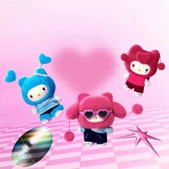 Miniso Pop Star Series Plush Toys Bag Pedant Confirmed Blind Box Birthday Gift