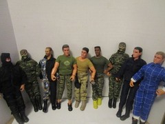 Power Team Elite World Peacekeepers 12″ Military Action Figures Lot of 13 M&C