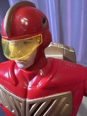 VT 1996 Talking Turbo Man Jingle All The Way Action Figure Works & Accessories