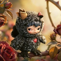 Cute Dear Birds Series Vinyl Plush Pendant Monsters Sheep Plush Figure Doll Toy