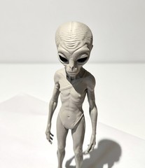 In Vivo 17 Inspired Alien Figurine 18cm Hand Painted Disclosure Day Collectible