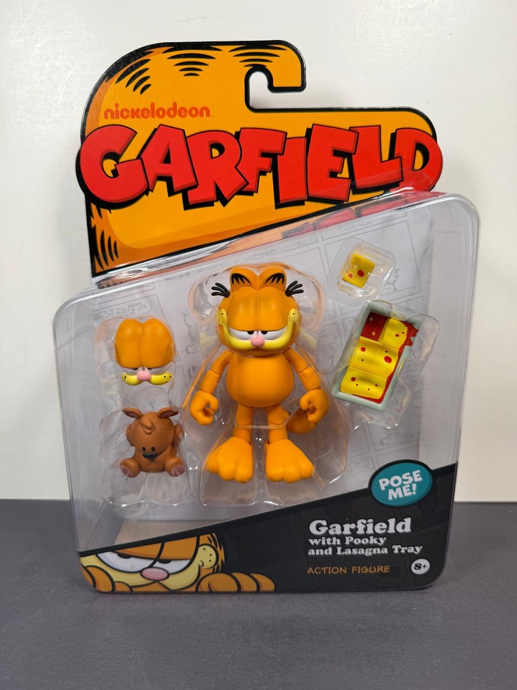 Boss Fight Studio GARFIELD WITH POOKY Action Figure Set Nickelodeon