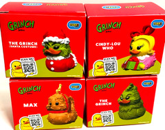 Tubbz Mini *GRINCH COLLECTION RUBBER DUCKS* You Choose your favorite