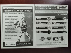2002 McFarlane’s Sportspicks Action Figures 5 1/2 x 8 1/2 Inch Promotional Sheet