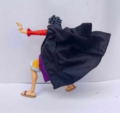 PB-LTC-LUF: 1/12 Black Wired Coat & Purple Wired Sash for One Piece SHF Luffy