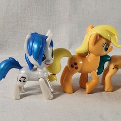 My Little Pony Figures Mixed Lot of 8 ABS Plastic Toy Ponies 3 Inch Fast Ship