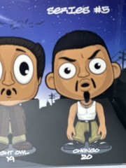 Homies Series #4 Big Head Gold Comic Con Exclusive Limited Edition Only 50 made.