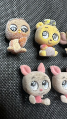Disney Doorables Flocked Velvet Lot of 5 Pooh Piglet Dumbo Owl Rare