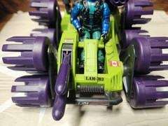 Vintage CANADIAN GI Joe Swampmasher Complete Hasbro Vehicle Clean W/ Figure
