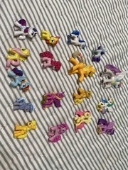 Hasbro My Little Pony Figurines 18 Total , Average 1.5”-2” In Size