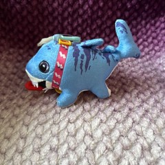 Marvel Rivals Jeff the Land Shark Plush Keychain GameStop Exclusive