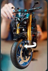 Technic Yamaha MT-10 SP Advanced Building Set for Adults, 1478 PCE