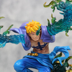 33CM One Piece Marco Flying Ver. Whitebeard Pirates PVC Action Figure