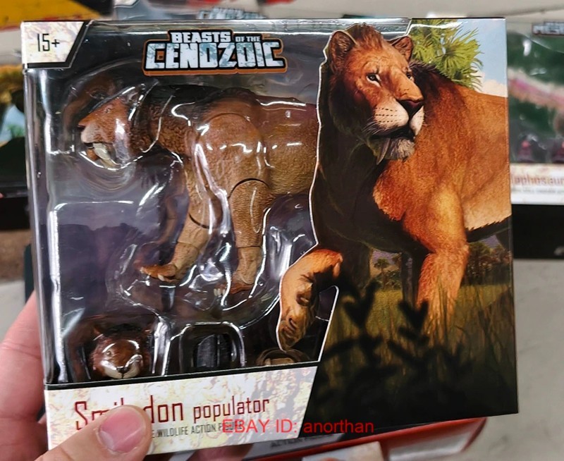 1/18 Beasts of The Mesozoic Sabretooth Action Figure Animal Model Stock L1 3.5cm