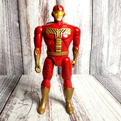 Tiger Electronics 1996 Turbo Man 13″ Jingle All the Way Figure W/ Lights & Sound