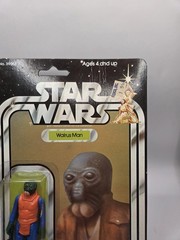 Vintage Star Wars Kenner 1978 Walrus Man 21 Back MOC Sealed. (Read)